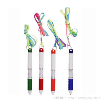 Promotional Pen with Spring and Rope (LCX-33)
